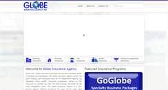 Desktop Screenshot of goglobe.com