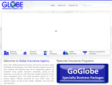 Tablet Screenshot of goglobe.com
